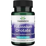 Swanson Potassium Orotate (Orotat de Potasiu) - 60 Capsule